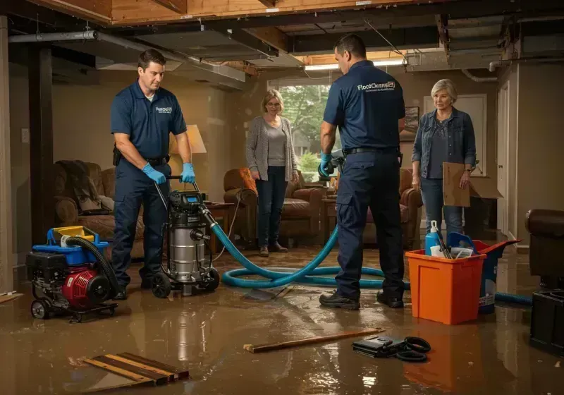 Basement Water Extraction and Removal Techniques process in Trent Woods, NC